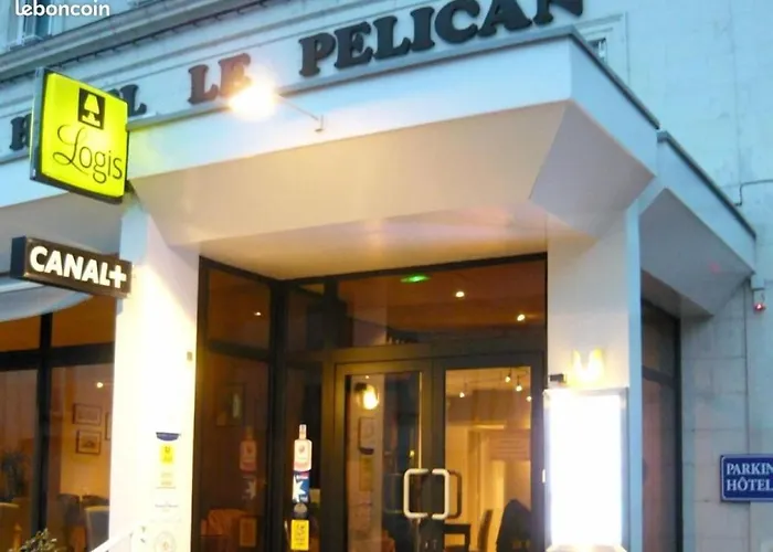 Hotel Logis Le Pelican & Son Restaurant Vernantes